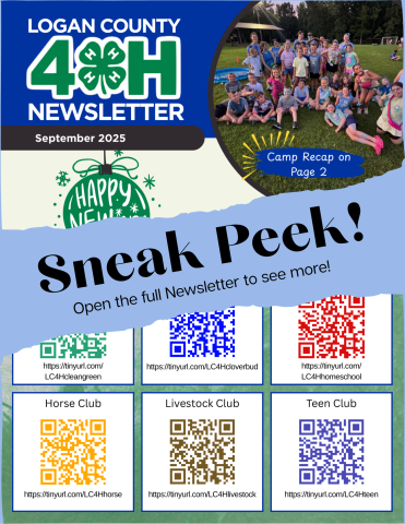sneak peak of newsletter